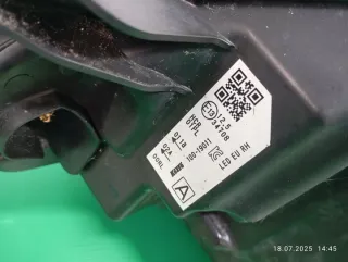 100-19011 Фара правая Nissan Qashqai 2 restailing Арт e12783736, вид 10