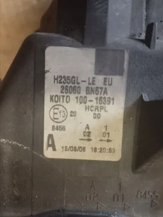 26060-BN67A Фара левая Nissan Almera N16 Арт e12783629, вид 3