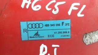 4B9945096F Фонарь задний правый Audi A6 C5 (S6,RS6) Арт e12774012, вид 5