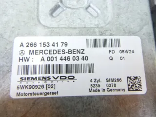 A2661534179 A0014460340 Блок управления двигателем Mercedes A W169 Арт e12764375, вид 4