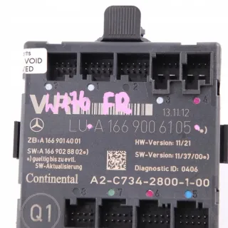 A1669000618 A1669000618-1 Блок управления двигателем Mercedes A W176 Арт e12764370, вид 2