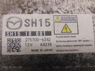 SH1518881, 275700-6342 Блок управления двигателем Mazda 3 BL Арт e12764345, вид 9