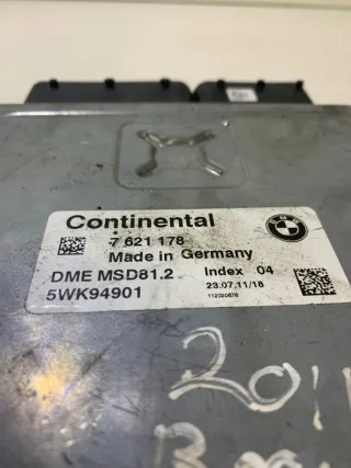 7621178 5wk94901 Блок управления двигателем BMW 1 E81/E82/E87/E88 Арт e12761222, вид 4