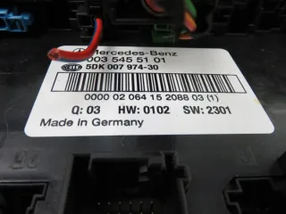 0035455101 5DK00797430 Блок комфорта Mercedes C W203 Арт e12754673, вид 2