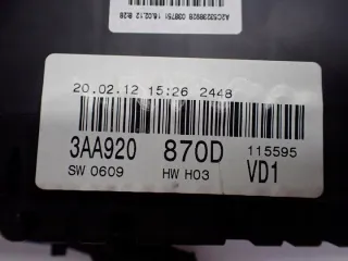 3AA920870D Щиток приборов (приборная панель) Volkswagen Passat B7 Арт e12745206, вид 6
