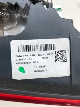 2710635 Фонарь задний левый BMW X1 F48 Арт e12740473, вид 6
