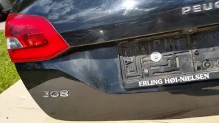  Крышка багажника (дверь 3-5) Peugeot 308 2 Арт e12739528, вид 6