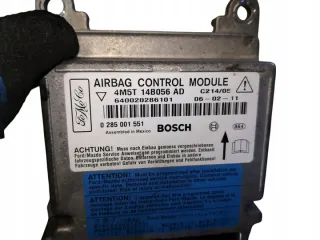 4M5T14B056AD 0285001551 Блок AirBag Ford C-max 2 Арт e12734541, вид 2