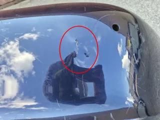 98750541100 Бампер задний Porsche  Boxster 987 Арт e12729946, вид 3