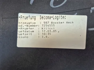 98750541100 Бампер задний Porsche  Boxster 987 Арт e12729946, вид 7