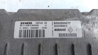 8200200577 Блок управления двигателем Renault Laguna 2 Арт e12729927, вид 3