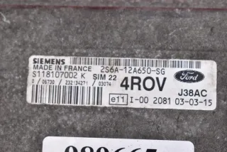 2S6A-12A650-SG Блок управления двигателем Ford Fusion 1 Арт e12728198, вид 3