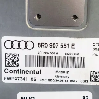 8R0907551E Блок управления двигателем Audi Q5 1 Арт e12726807, вид 5
