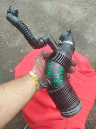 6R0129654C 6R0129635 Гофра инжектора Skoda Fabia 2 Арт e12724319, вид 5