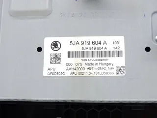 5JA919604A KM17700042764 Блок навигации Skoda Rapid Арт e12723558, вид 4