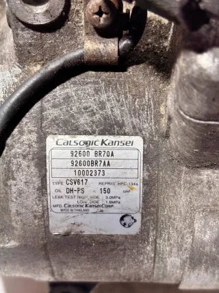 92600BR70A Компрессор кондиционера Nissan Qashqai 2 Арт e12722679, вид 2
