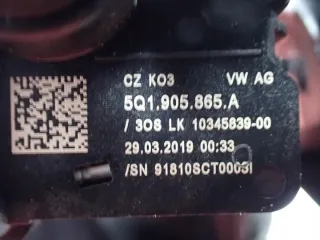 1K0905851 5Q1905865A Замок зажигания Seat Leon 3 Арт e12717292, вид 5