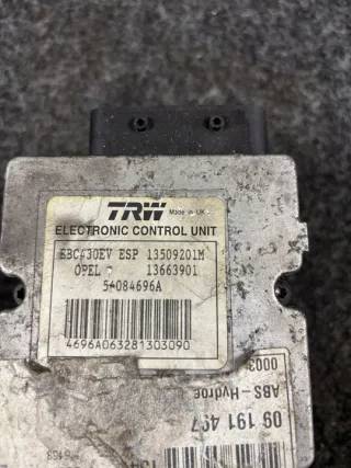 13509201M 13663901 09191497 Блок ABS Opel Vectra C  Арт e12714667, вид 5
