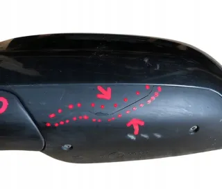 E1010593 31118732 Зеркало наружное левое Audi A6 C5 (S6,RS6) Арт e12712641, вид 2