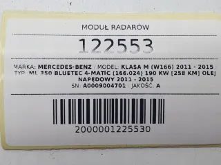 A0009004701 Блок управления (другие) Mercedes ML/GLE W166 Арт e12710627, вид 5