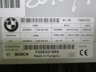 7384722 7412610 61357412610 Блок управления (другие) BMW 2 F45/F46 Арт e12708536, вид 2