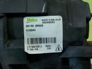 89208203 261508992B 16AB88 Фара противотуманная левая Nissan Juke 1 Арт e12703955, вид 3