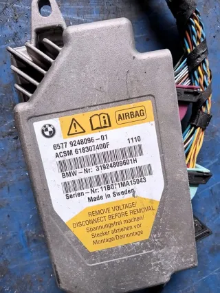 9248096 Блок AirBag BMW 5 F10/F11/GT F07 Арт e12699427, вид 2
