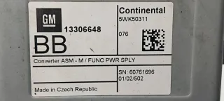 13306648 Блок предохранителей Opel Meriva 2 Арт e12697001, вид 3