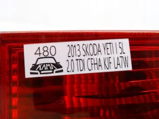 5L0945096 KM17697578356 Фонарь задний правый Skoda Yeti Арт e12696892, вид 7