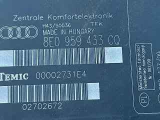8E0959433CQ Блок предохранителей Audi A4 B7 Арт e12695950, вид 2