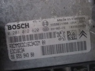 0281012620 9665594380 Блок управления двигателем Peugeot Partner 1 Арт e12693395, вид 4