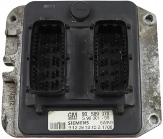 90569370 Блок управления двигателем Opel Vectra B Арт e12693232, вид 1