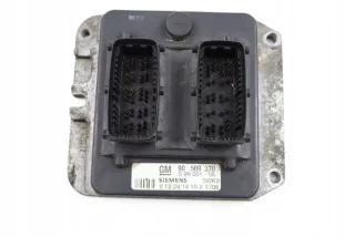 90569370 Блок управления двигателем Opel Vectra B Арт e12693232, вид 2