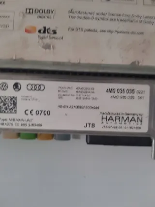 4M0035035 Блок навигации Audi Q7 4M Арт e12690969, вид 4