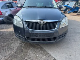 2007-2010 Передняя часть (ноускат) в сборе Skoda Fabia 2 Арт e12367985, вид 4