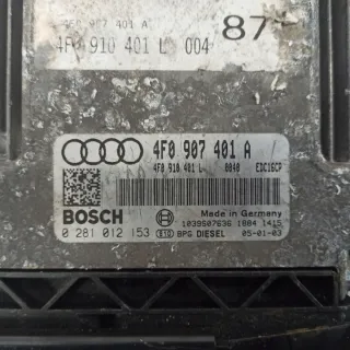 4F0907401A 0281012153 Блок управления двигателем Audi A6 C6 (S6,RS6) Арт e11924278, вид 3