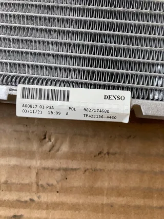 9827174680 CI11084DEA2 Радиатор (основной) Citroen C3 3 Арт e11909858, вид 6