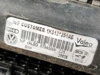 1K0145803BM 1K0121251AB Радиатор (основной) Volkswagen Golf 6 Арт e11773119, вид 10