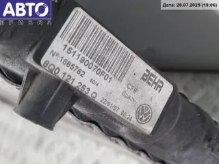 6q0121253q Радиатор основной Skoda Fabia 2 Арт 55096684, вид 3