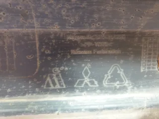 6410D750, 9 бампер митсубиши, митсубиси аутлендер Mitsubishi Outlander 3 restailing 2 Арт 311853PM, вид 9