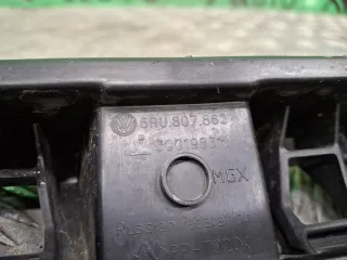 6RU807863, 4 кронштейн бампера Volkswagen Polo 5 Арт 379057RM, вид 8