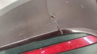  Бампер задний бордовый Kia Cerato 3 restailing Арт 20451288, вид 5