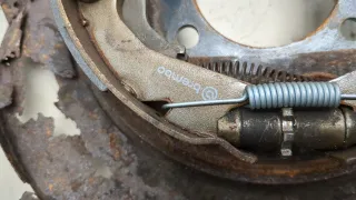 Диск опорный (тормозной) Mitsubishi Galant 8 Арт 20451338, вид 3