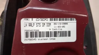 25798545,7985457566 Фонарь задний левый Cadillac STS Арт 20122433, вид 3