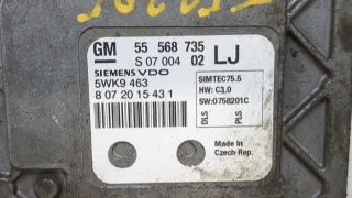 55568735 Блок управления двигателем Opel Astra H Арт 20451632, вид 2