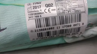 2138601002 Подушка безопасности боковая (шторка) левая Mercedes E W213 Арт 9448052, вид 2