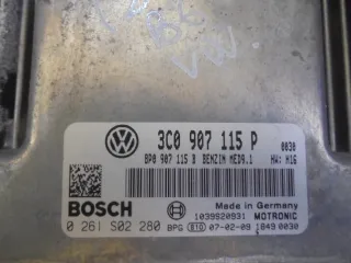 3C0907115P,0261S02280 Блок управления ДВС Volkswagen Passat B6 Арт 2445w11554, вид 2