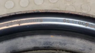 28111AG230 Диск железный R16 5x100 DIA56.1 к Subaru Forester SG Арт 9080974, вид 3