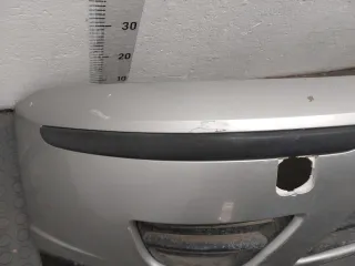 1201837 Бампер передний серебристый Ford Focus 1 Арт 20386980, вид 2