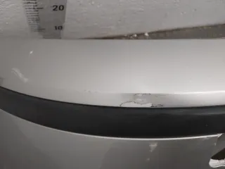 1201837 Бампер передний серебристый Ford Focus 1 Арт 20386980, вид 3
